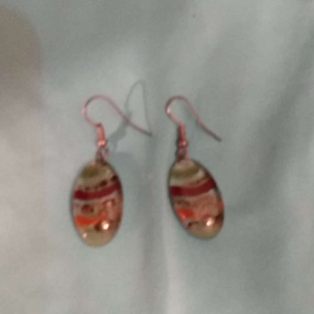 Glass blown earrings
